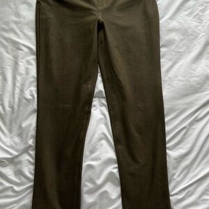 Chico's Suede Olive Pants